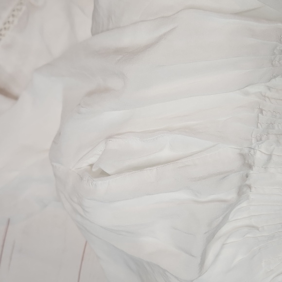 Aritzia Leone White Lined Dress | Medium - Picture 12 of 12